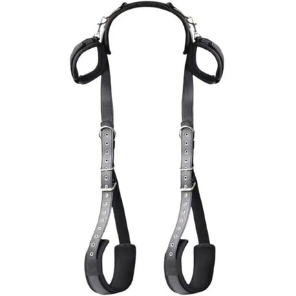 SM Erotic Toys 18+ Adult Games Bed Restraint BDSM Bondage Handcuffs Sextoy Slave Ankle Cuffs Couple Strap Bed Open Leg System
