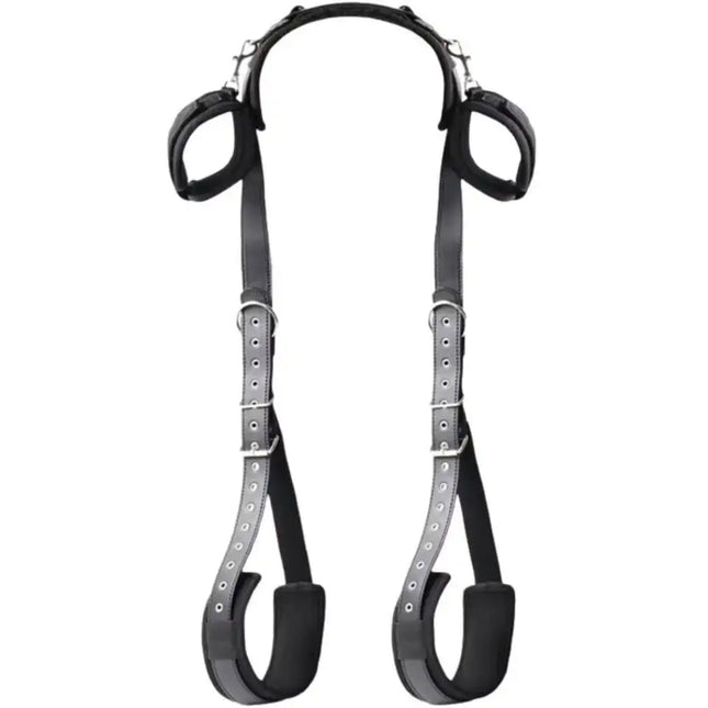 SM Erotic Toys 18+ Adult Games Bed Restraint BDSM Bondage Handcuffs Sextoy Slave Ankle Cuffs Couple Strap Bed Open Leg System