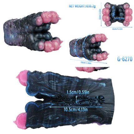 LUUK Single Channel Silicone Fetish Foot Male Masturbator Realistic Pocket Pussy Penis Stimulation Stroker Onahole For Men Game