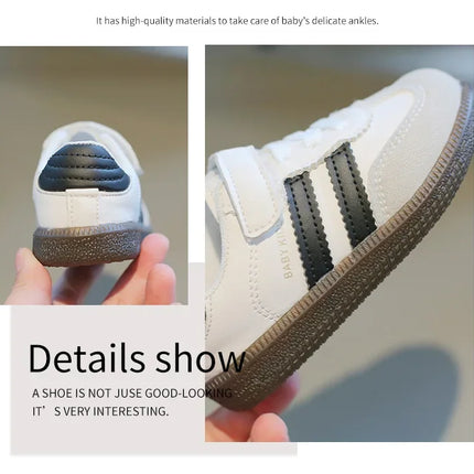Children's Sneakers Boy Spring Autumn Causal Kid Running Walking Shoes Fashion Versatile Girls Tennis Shoes Soft Soled Hook Loop