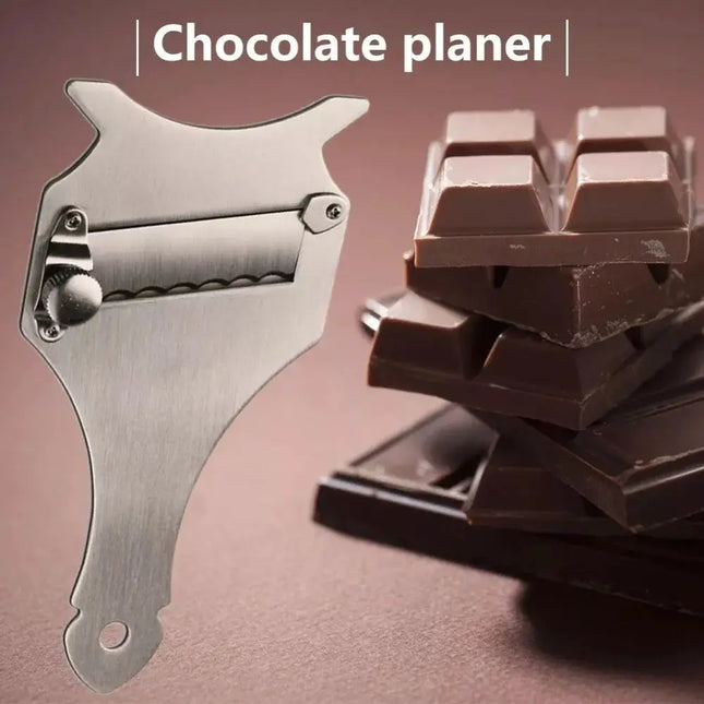 New Stainless Steel Adjustable Slice Thickness Butter Roll Slicer Chocolate Planer Baking
