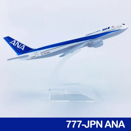 15CM 6inch Diecast Alloy Airlines 777 Turkish Etihad American Airways For Collection Friend Children Gift