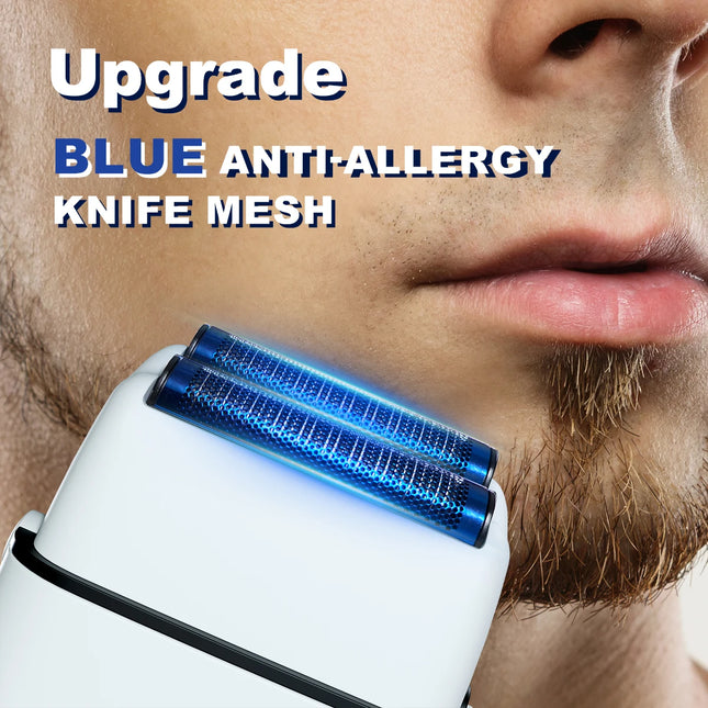 ROSYOUS RS620 Professional Shaver 10000RPM Double Foil  for Men Beard Trimmer Professional Hair Cutting Machine