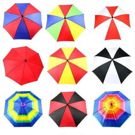 40.5cm Length Magic Umbrella Medium Size Performance Umbrella Magic Trick 10 Colors Close Up Silk To Four Umbrellas