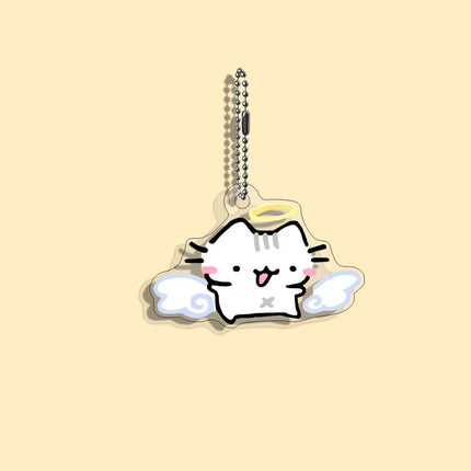 Funny Cat Character Keychain Student Gift Bag Women's Bag Cute Things Gift For Best Friends Wholesale Gifts Kitty