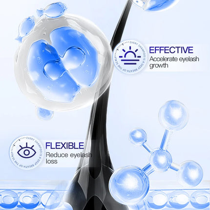 Fast Eyelash Growth Serum Natural Eyelashes Enhancer Longer Thicker Eyebrows Lift Essence Fuller Lashes Eye Care Korean Cosmetic