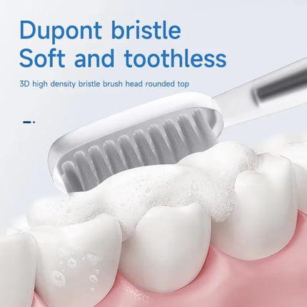 Electric Toothbrush Mental Thin Brush Body Specially for Women Pure Wisdom Beauty Soft DuPont Bristle
