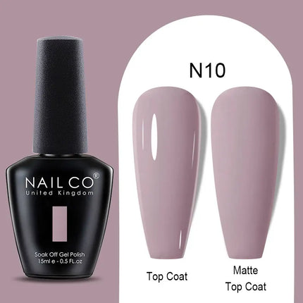 NAILCO Winter Series Color Gel Nail Polish 15ML Semi Permanent Soak Off Gel Varnishes Super Texture Gorgeous Nail Manicure Art
