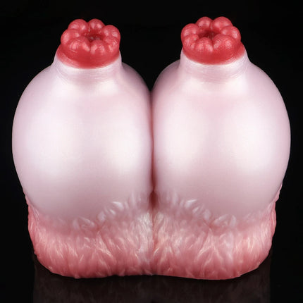YOCY Liquid Silicone 2/4 Breasts Masturbator For Men Four Hole Squirting Pocket Pussy Stroker Adult Sex Toys for Man Fetish 18+