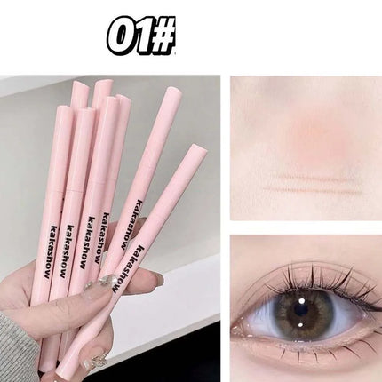 Double-end Lying Silkworm Eyeliner Pencil Diamond Glitter Matte Aegyosal Pen Brightening Cream Shadow Highligher Eye Makeup