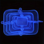 Rectangular Blue