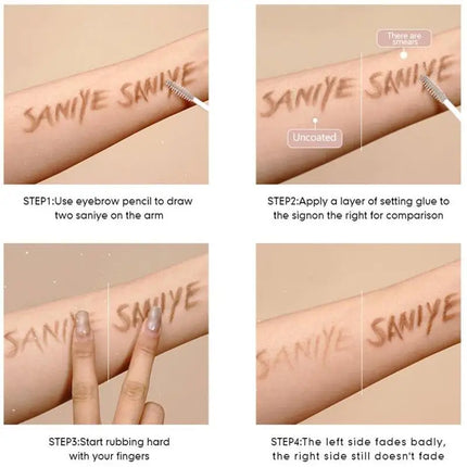 Cosmetics Clear Eyebrow Gel Long Lasting Eyelash Fix Gel Waterproof Transparent Eyebrow Fixed Gel For Eyebrows Makeup Z4Q2