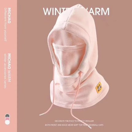 Winter Warm Hat with Mask and Neck Warmer 3-in-1 Windproof Balaclava for Men and Women Cycling Cold Weather Protection