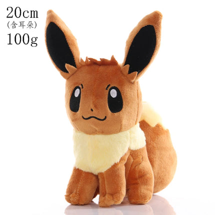 20cm Dragonite Plush Toys Pokemon Pikachu Squirtle Bulbasaur Charmander Gengar Eevee Dragonite Stuffed Toys Xmas Kid Gift