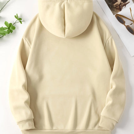 Retro Five Pointed Star Pattern Print 2025 Autumn winter Women's Hoodie Round Neck Long Sleeved Casual Women's Clothing