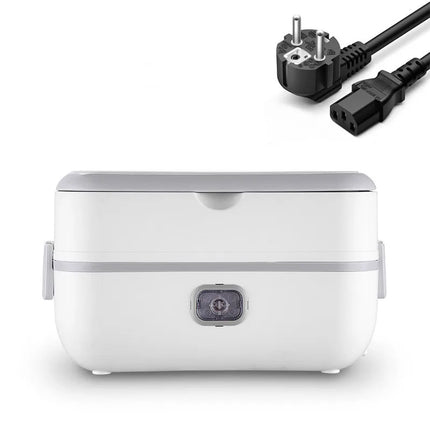 Mini Electric Heating Lunch Box Bento Rice Cooker Portable Meal Container Food Warmer with Porridge Heater for On-the-Go