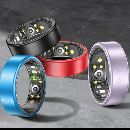 Various Colors Available Smart Ring Bluetooth Call Heart Rate Sleep Monitor Men Women Smartring Waterproof Health Sport Ring New
