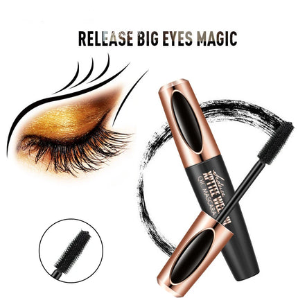 7D Fiber Mascara Set Waterproof Durable Curling Mascara Sweatproof Anti-smudge Slimming Base Mascara for all skin types