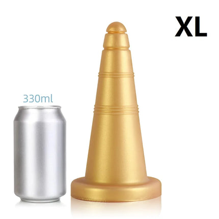 Soft Cones 21-29.5cm Huge Anal Plug Butt Plug Dildo Vagina Anus Dilation Trainer Prostate Massage Adult Sex Toys For Men Women