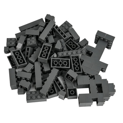 Creative 125g/250g DIY Colorful Building Blocks Bulk Set Classic Assembly Educational Small Pellet Bricks Toys For Kids Gifts