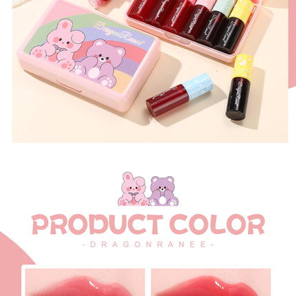 Hydrating Lip And Cheek Gloss Blush Set Long Lasting Moisturizing Color Lock Brightens Not Sticky Mini Lip Dye