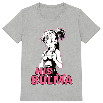 2026 Summer Dragon Ball Retro Anime T-Shirt Couple Outfit Vegeta Bulma Casual Loose Sports Tee Her Vegeta His Bulma Y2K Style