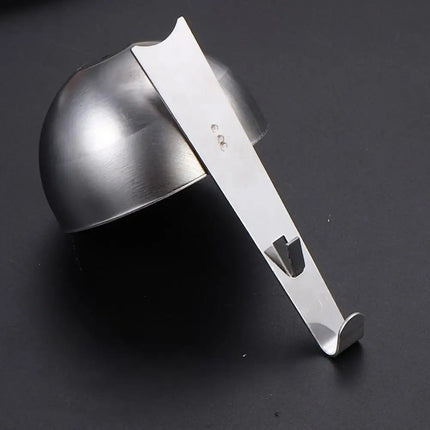 Egg Poacher Stainless Steel Egg Poacher Nonstick Egg Boiling Heating Mold with Hanger Hook Kitchen Steaming Gadgets Tools