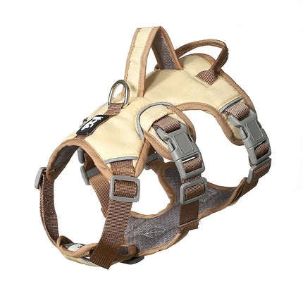 Durable Pet Dog Vest Harness Explosion-proof Large Dogs Harnesses Reflective French Bulldog Collar Shepherd Dogs Walking Supplies