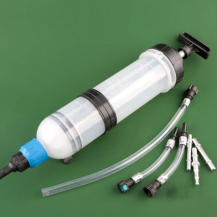 Car Engine Oil Fluid Pump Efficient Vacuum Manual Inhalation Syringe Style Engine Cooolant Transfer Translucent 500cc/1500cc