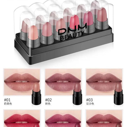 Eyeshadow Pencil Set 12 Colors Waterproof Long Lasting Glitter Shimmer Eye Shadow Pen Highlighter Stick Eyes Makeup Tools