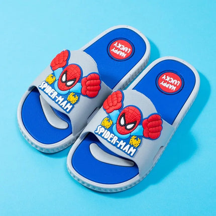 Children's Slippers Cartoon Boys' Summer Home Shoes Boys Sandals Waterproof Anti-slip Kids Garden Shoes Size 24-39