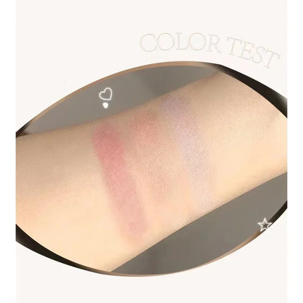 3 Colors Gray Trimming Palette Blush Palette Exquisite Matte Nose Shadow Eye Shadow Brightening Contour Trimming Palette