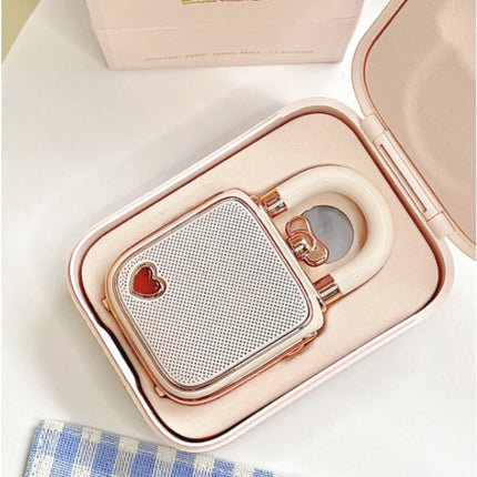 Divoom Love Lock Bluetooth Wireless Speaker TWS Mini Music Player Valentine's Day Gift Confession Phonograph Recorder
