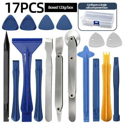 15 Piece Spudger Tool Metal Pry Tool Kit Ultra-Thin Laptop Repair Kit Prying Tools Cell Phone Repair Tools Kits High Quality