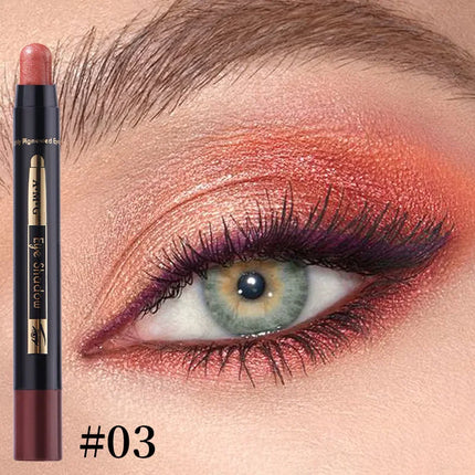 Pearl Shimmer Eyeshadow Stick Set, Waterproof and Long-lasting Eyeshadow Set with Easy Application Capabilities