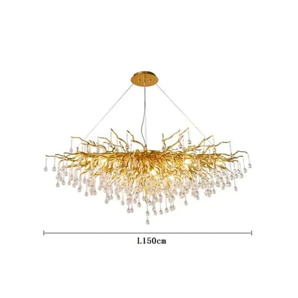 Luxury Crystal led Ceiling Lights Chandeliers Home Hanging Pendant Lamp Living Dining Room Bedroom Lustre Lampara techo