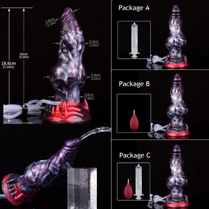 NNSX Silicone Squirting G-Spot Dildo Anal Plug with Suction Cup Prostate Massager For Men Woman Gay Adult Toy Anus Expansion