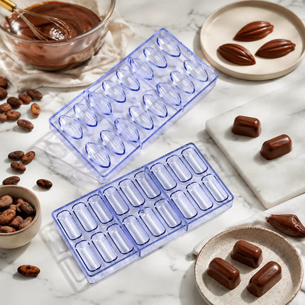 Beginner-Friendly 3D Polycarbonate Chocolate Mold, Easy-Release Sphere Mold for Chocolate Bombs & Bars