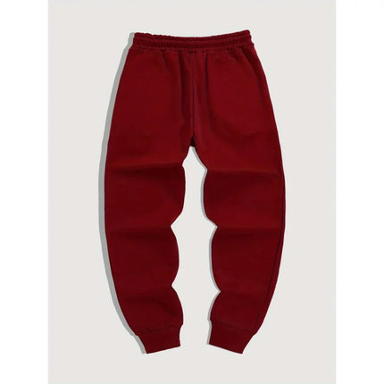Unique Fate Text Print Men'S Casual Sports Jogging Pants, New Spring Style For Campus