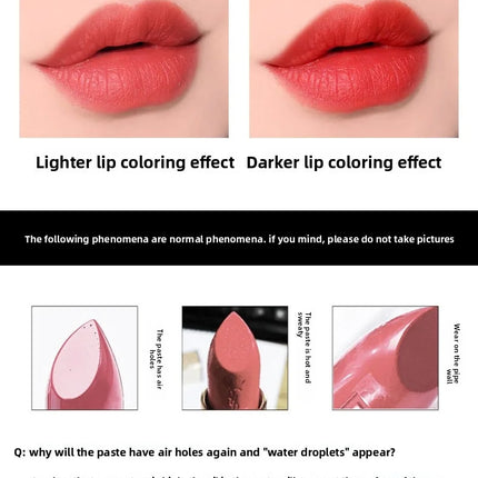 3PCS Matte Velvet Lipstick Set Waterproof Long Lasting Non Fade Moisturizing Lip Gloss Not Stick Cup