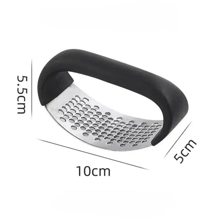 Upgraded Stainless Steel Garlic Press Squeezer Manual Garlic Ginger Rocker Crusher Garlic Cutting Mince Tools Kitchen Gadgets