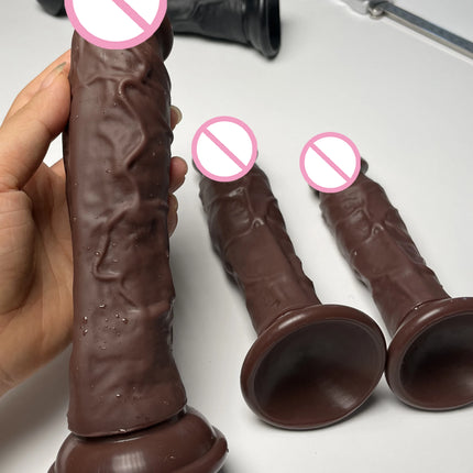 Realistic Silicone Dildo with Suction Cup G-Spot Anal Dildos Strapon Dick Butt Plug Masturbat Adult Sex Toys for Man Women