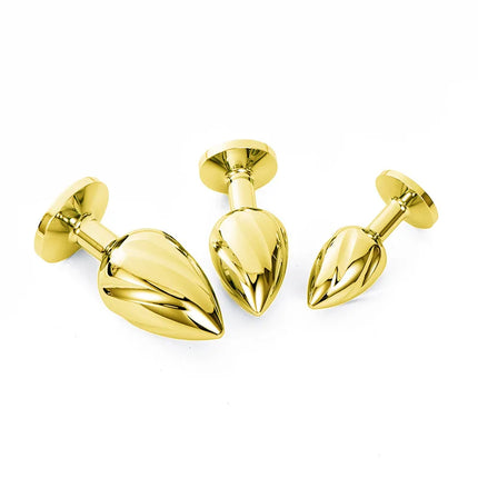 S/M/L Size Anal Plug Sex Toys Stainless Steel Metal Anal toys Sex Toys for Adults Women Men Gay Butt Plug Dildo Intimate Goods