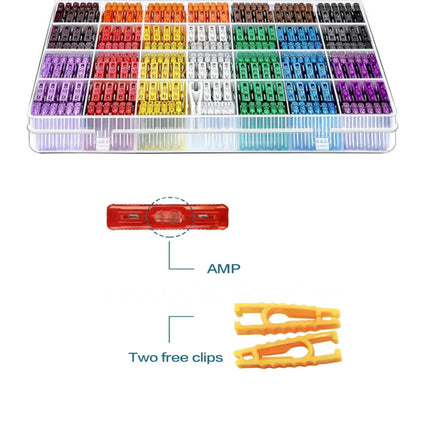 300PCS New Car Fuse Box Set Small Fuse Medium Fuse Plate Mini Zinc Fuse Plate