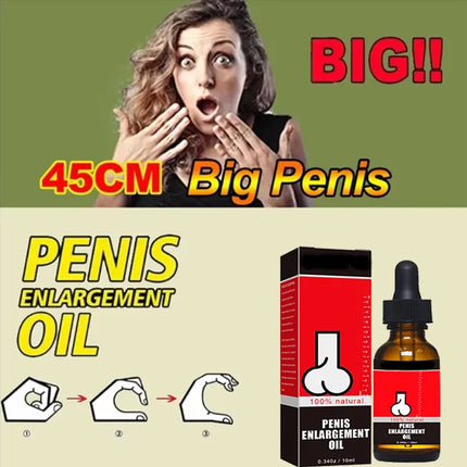 Penis Enlargement Cream For Man Dick Help Male Potency Penis Growth Oil Cream For Men Potence XXXL Increase Erection Oil
