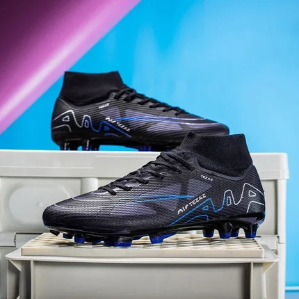 Men Football Shoes TF/FG Society Cleats Indoor Soccer Shoes Professional Football Field Boots Fast Unisex Sneaker Top Quality