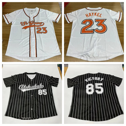 Men Baseball Jersey Women Baseball Jersey Custom Team Shirt Print Personal Name Number Stripe Hip Hop Sportswear Baseball T-shirt