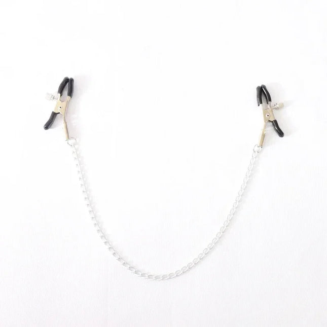 Breast Clamp Nipple Clip Sex Toy with Chain Fetish Sextoy Stainless Steel Metal Sex Slaves SM Kit 3 Clips 3 Chains Set