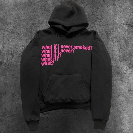 Y2k Hip-Hop Fashion Letter Printing Hoodie Women Casual Streetwear Sweatshirt Top Gothic Oversized Hoodie Men's Clothing