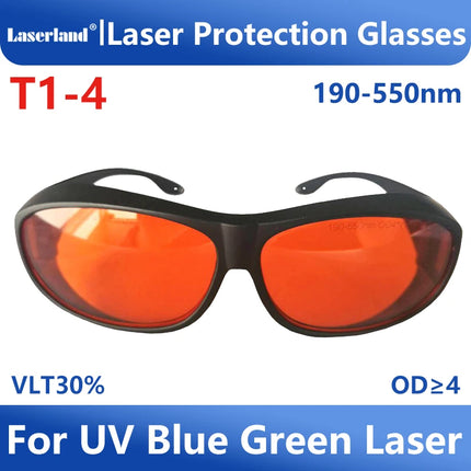 532nm 1064nm UV Blue Green Light Cosmetic Equipment Tattoo Removal Eyebrow Washing Safety Laser Protection Glasses